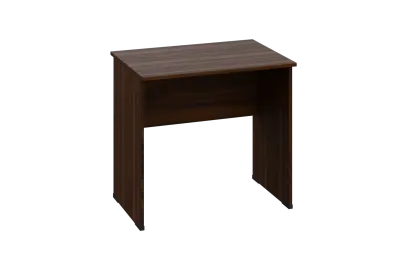 EPL 26 - 8 stůl kancelářský, dřevěná podnož, deska 25 mm, široký 800 mm, ořech královský